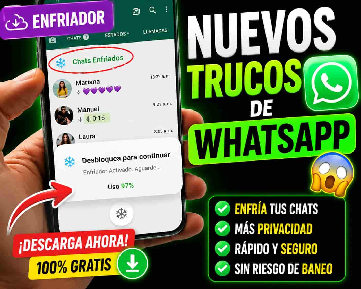 Cómo Vincular WhatsApp a Distancia: Mitos, Riesgos y el Método Oficial La necesidad de estar conectados desde múltiples pantallas es cada vez mayor. Ya sea por trabajo, comodidad o porque tu móvil principal se está quedando sin batería, es muy probable que te hayas preguntado si es posible vincular WhatsApp a distancia en un ordenador, tablet u otro smartphone. En internet abundan las promesas y trucos mágicos, pero la realidad técnica y de seguridad de la aplicación de Meta es muy específica. En este artículo vamos a desmentir los mitos más peligrosos y te explicaremos cuál es la única forma real y segura de utilizar tu cuenta en otros dispositivos sin depender de tu teléfono móvil. ¿Se puede vincular una cuenta sin tener el teléfono en la mano? Vamos directos al grano: No, no es posible realizar la primera vinculación a distancia. WhatsApp no permite iniciar sesión en un dispositivo nuevo únicamente conociendo el número de teléfono o a través de un enlace remoto. Para conectar una nueva pantalla, el sistema exige un paso de seguridad presencial e indispensable: escanear un código QR con la cámara del dispositivo principal donde está instalada la cuenta original. Cuidado con las aplicaciones de terceros Si encuentras aplicaciones, APKs modificadas o sitios web que prometen "clonar" o vincular cuentas a distancia introduciendo solo un número, aléjate inmediatamente. Estas herramientas suelen ser: Software malicioso diseñado para robar tus datos (Phishing). Suscripciones engañosas (modelos CPA/CPL fraudulentos) que te cobran sin ofrecer el servicio. Aplicaciones que violan los términos de servicio y resultarán en el baneo permanente de tu cuenta. El Método Oficial: El Modo Multidispositivo Aunque no puedes hacer el enlace inicial a kilómetros de distancia, lo que sí puedes hacer gracias al Modo Multidispositivo de WhatsApp es usar tu cuenta a distancia después de haberla vinculado correctamente. Esta función permite conectar hasta cuatro dispositivos adicionales (como navegadores web, la app de escritorio de Windows/Mac o tablets Android) de forma independiente. Pasos para vincular un nuevo dispositivo desde Android Para hacerlo de forma segura y oficial, sigue este rápido tutorial: Abre WhatsApp en el dispositivo secundario: Ya sea desde el navegador (web.whatsapp.com) o descargando la aplicación oficial en tu PC o tablet. Verás un código QR en la pantalla. Toma tu móvil principal Android: Abre tu aplicación de WhatsApp. Despliega el menú: Toca el ícono de los tres puntos verticales en la esquina superior derecha. Selecciona "Dispositivos vinculados": Luego toca el botón verde que dice Vincular un dispositivo. (Es posible que te pida tu huella dactilar o PIN por seguridad). Escanea el código: Apunta la cámara de tu móvil hacia el código QR de la pantalla del otro dispositivo. ¡Listo! La sincronización de tus mensajes comenzará inmediatamente. ¿Qué pasa después de la vinculación? (Uso a distancia real) Aquí es donde entra la verdadera "magia" a distancia. Una vez que has completado el proceso anterior, tu teléfono principal ya no necesita estar conectado a internet ni encendido. Puedes dejar tu smartphone en casa, viajar a otra ciudad, y seguir enviando y recibiendo mensajes desde el ordenador o tablet que vinculaste. La conexión ahora es directa entre el dispositivo secundario y los servidores de WhatsApp. Puntos importantes a tener en cuenta: Límite de tiempo: Si no usas tu teléfono principal durante 14 días consecutivos, los dispositivos vinculados se desconectarán automáticamente por motivos de seguridad. Gestión de sesiones: Si en algún momento sospechas que dejaste tu cuenta abierta en un ordenador que no controlas, simplemente ve a Dispositivos vinculados en tu móvil, selecciona el dispositivo en la lista y pulsa Cerrar sesión.